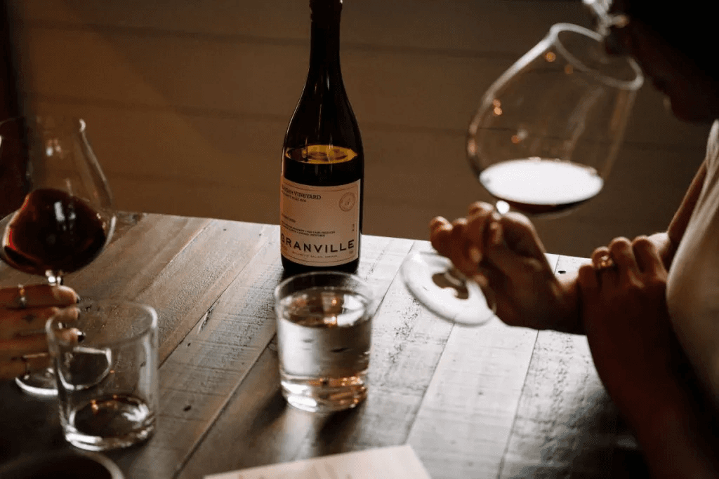 Private immersive tasting at Granville Wine Co in the Dundee Hills
